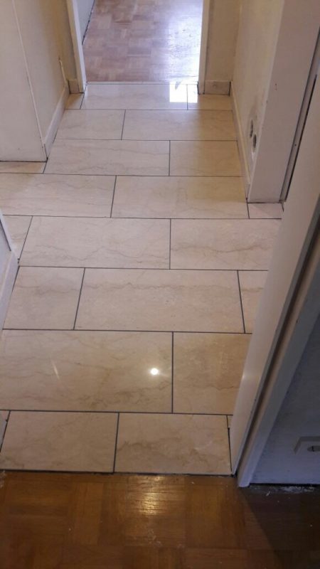 Naturstein Neuverlegung, Ergaenzung zum Bestand, Botticino Classico