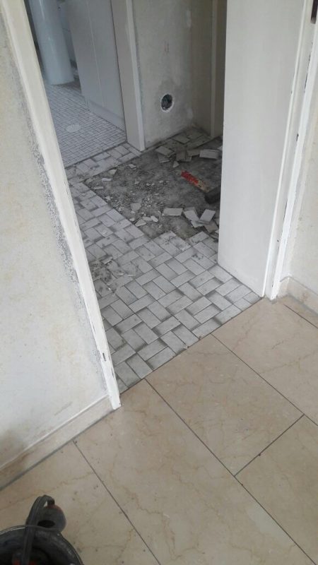 Naturstein Neuverlegung, Ergaenzung zum Bestand