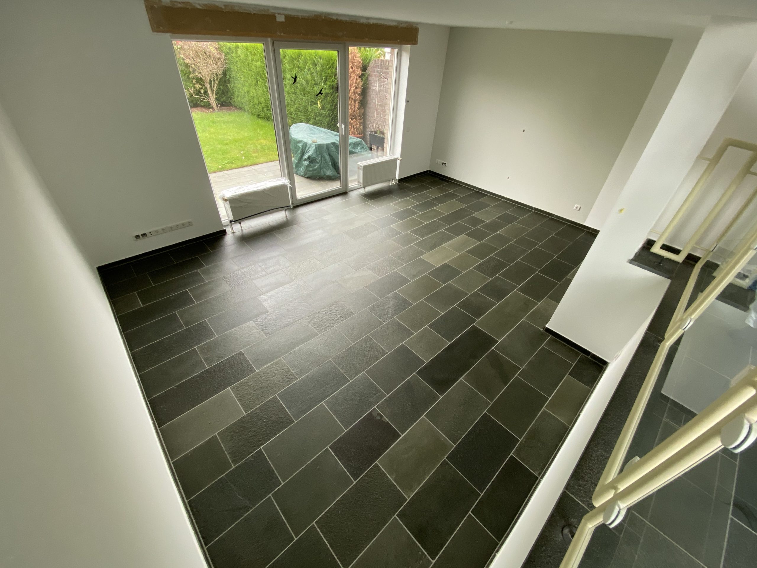 Naturstein reinigen, Alta Quarzit nach der Reinigung und Imprägnierung